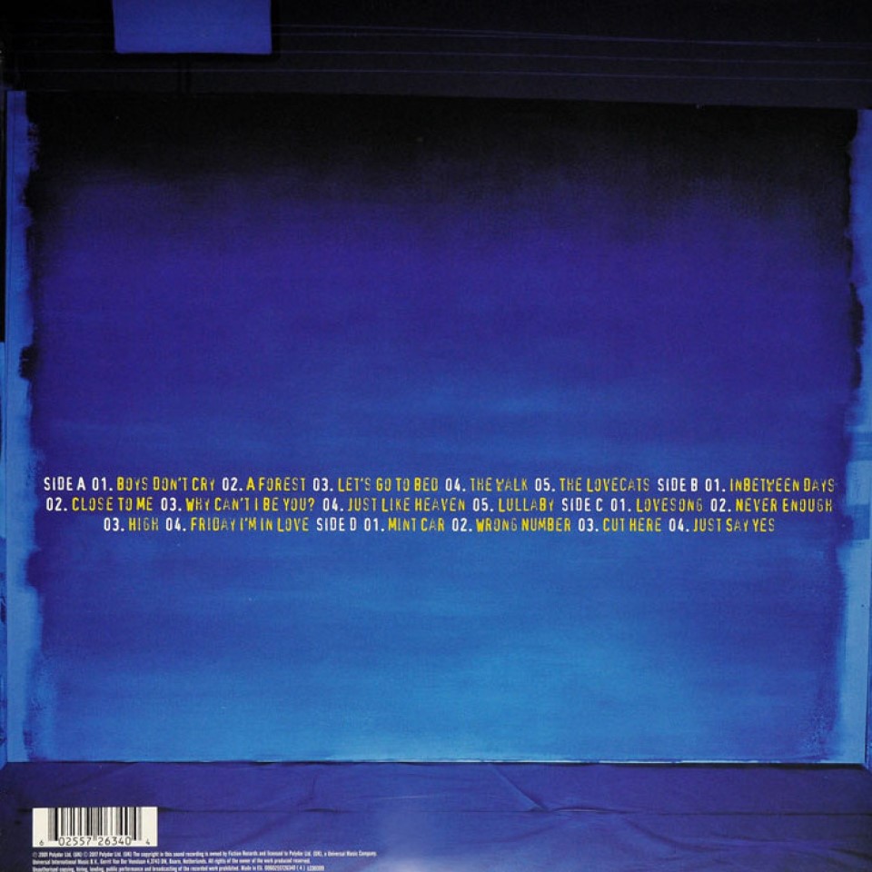 [7663] The Cure - Acoustic Hits (2LP)