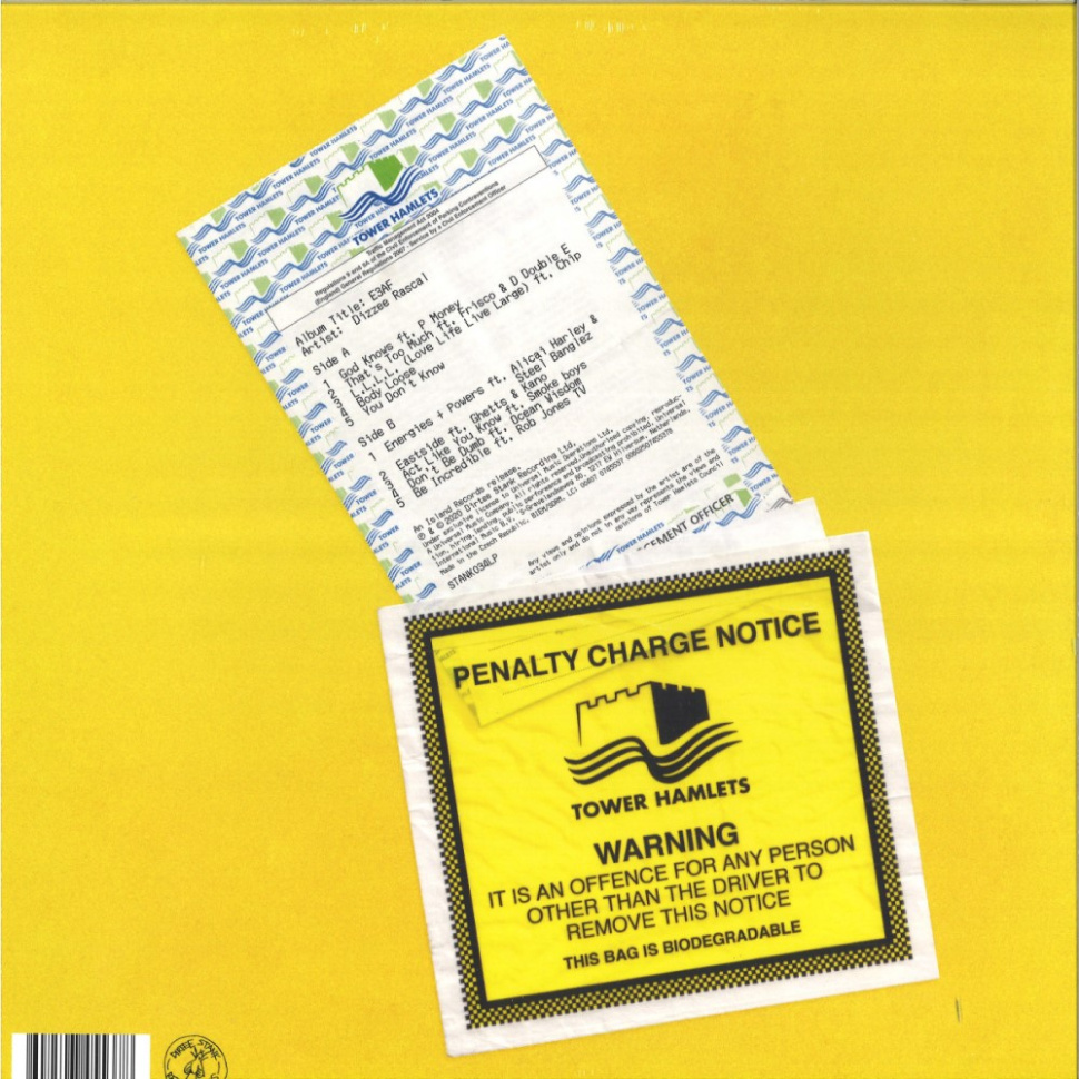 [37011] Dizzee Rascal - E3 AF (LP | Yellow)