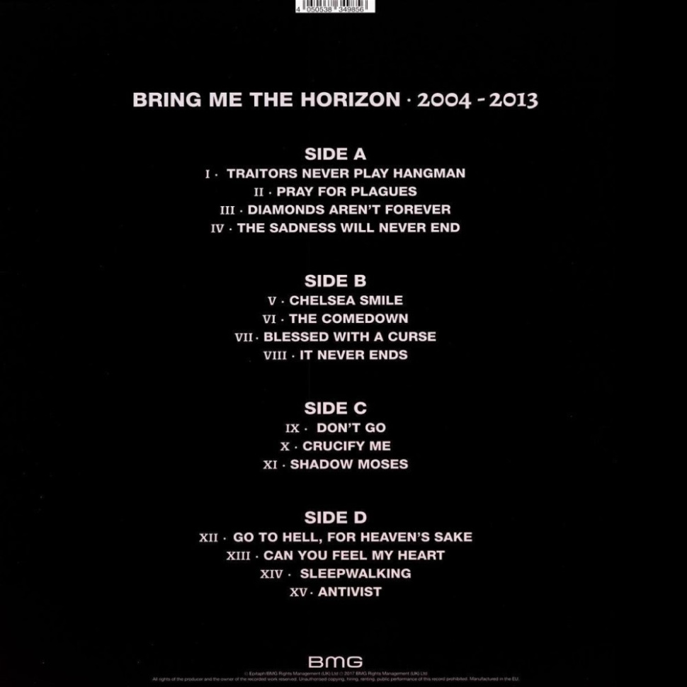 [67940] Bring Me The Horizon - 2004-2013 (2LP)