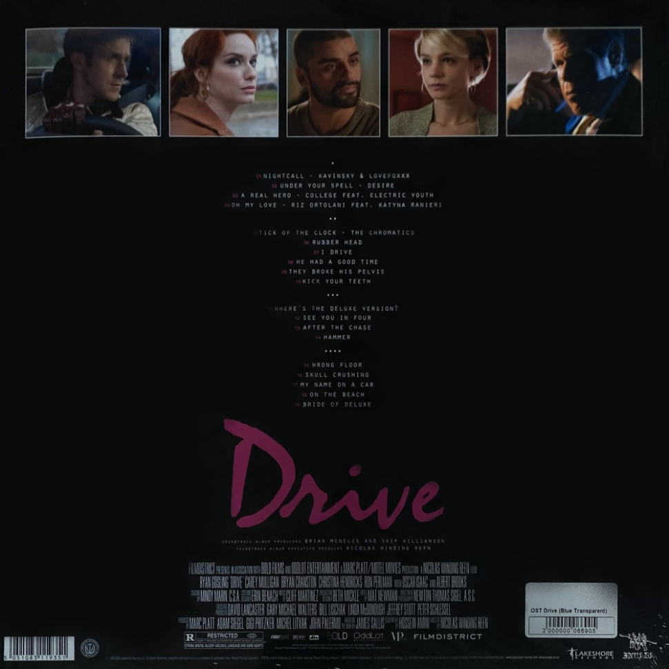 [66905] OST - Drive (2LP | Blue Transparent)