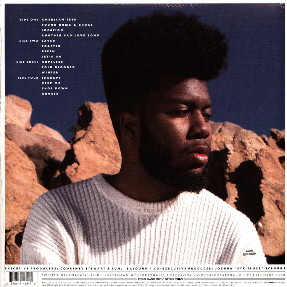 [42398] Khalid - American Teen (2LP)