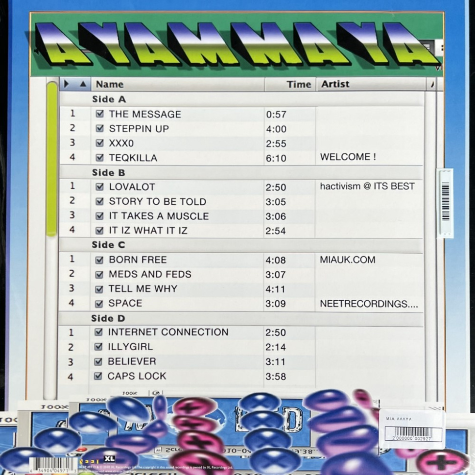 [2927] M.I.A. - /\ /\ /\ Y /\ (2LP)