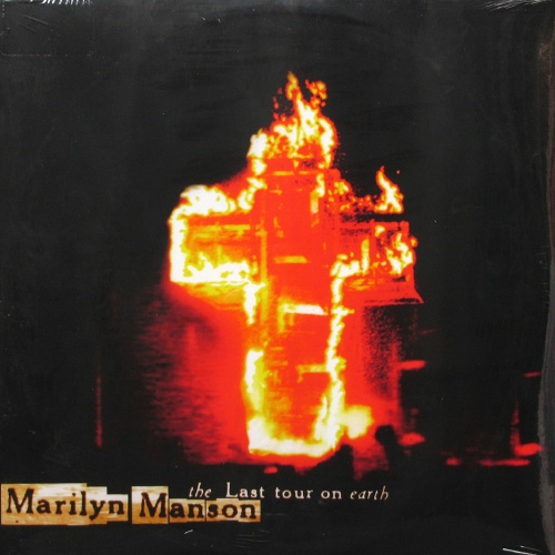 [57101] Marilyn Manson - The Last Tour On Earth (2LP | Dark Green with Black Splatter)