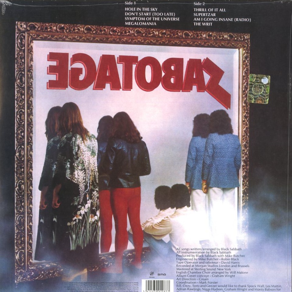 [480] Black Sabbath - Sabotage (LP)