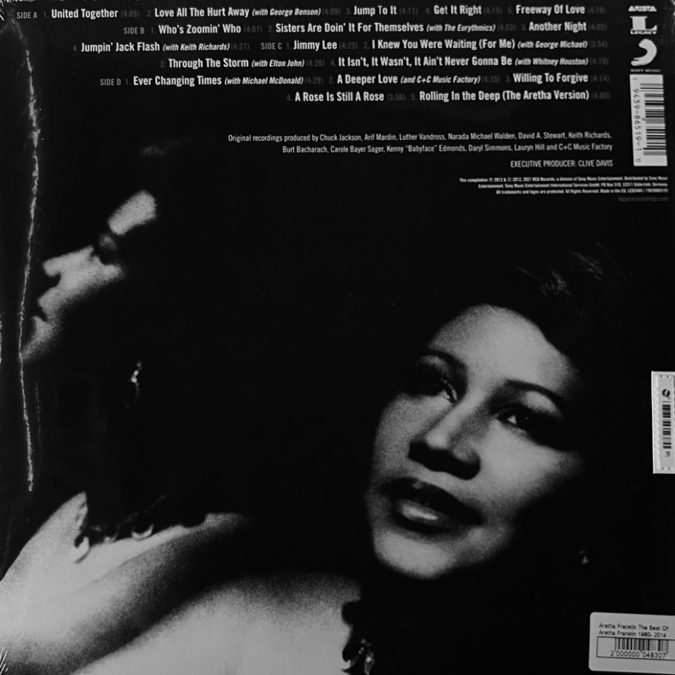 [48307] Aretha Franklin - The Best Of Aretha Franklin 1980- 2014 (2LP)