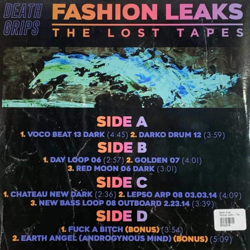 [18577] Death Grips - Fashion Leaks - The Lost Tapes (2LP | Translucent Pink and Orange)