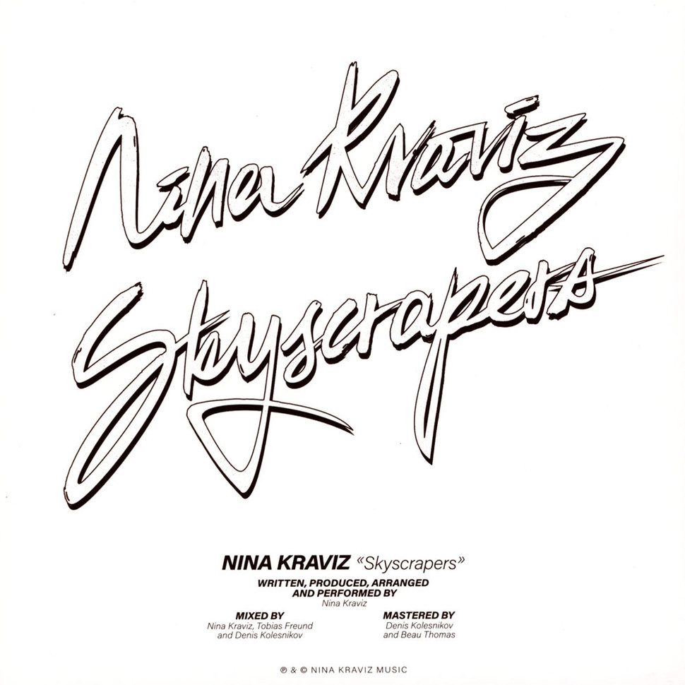 [71886] Nina Kraviz - Skyscrapers (7" Single Sided)