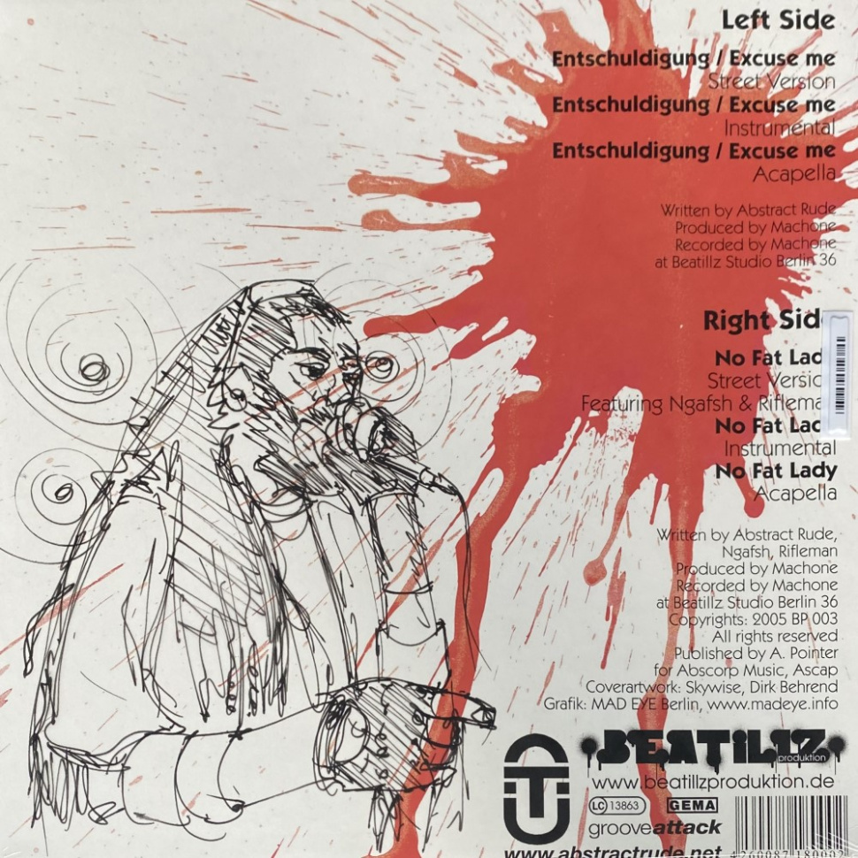 [69647] Abstract Rude - Entschuldigung (12")