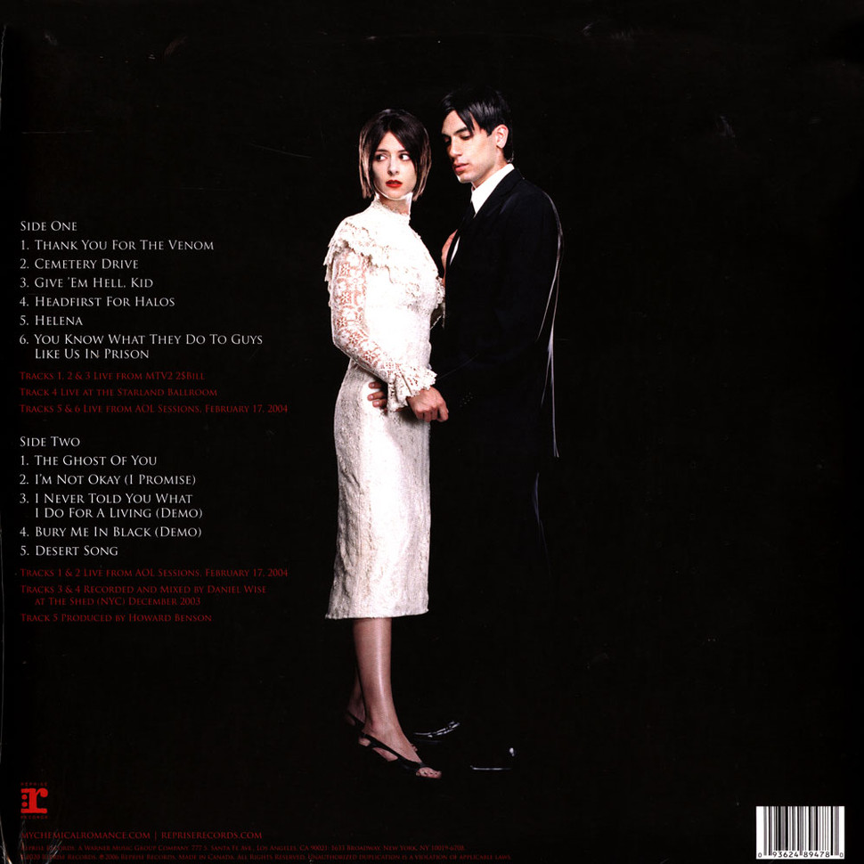 [39794] My Chemical Romance - Life On The Murder Scene (LP)