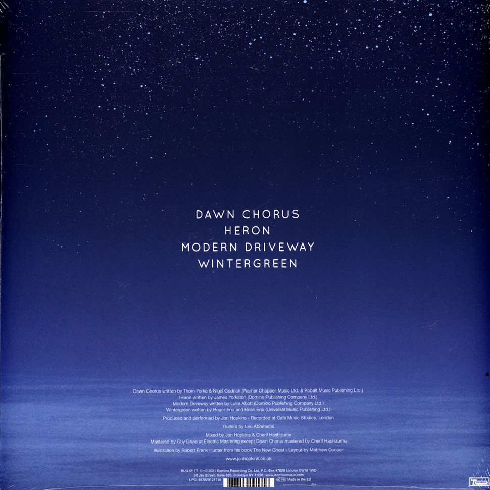 [54780] Jon Hopkins - Piano Versions (12" | Blue)