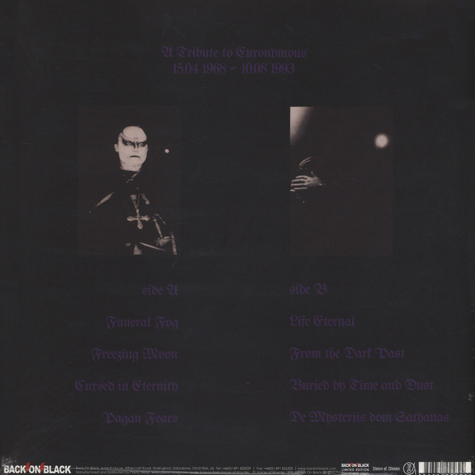 [52953] Mayhem - De Mysteriis Dom Sathanas (LP | Purple)