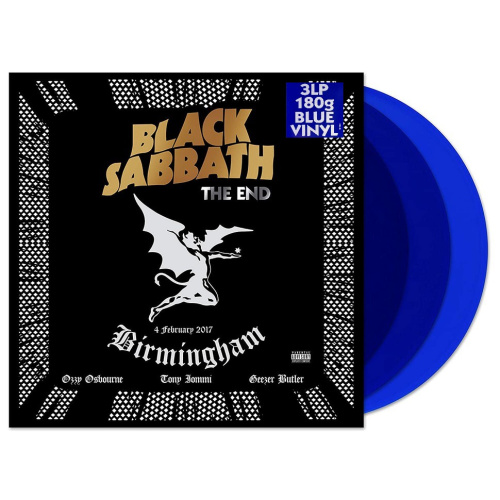 [44088] Black Sabbath - The End (4 February 2017 - Birmingham) (3LP | Blue Transparent)