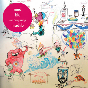 [23670] Med, Blu & Madlib - The Burgundy (12" | Marbled Burgundy)