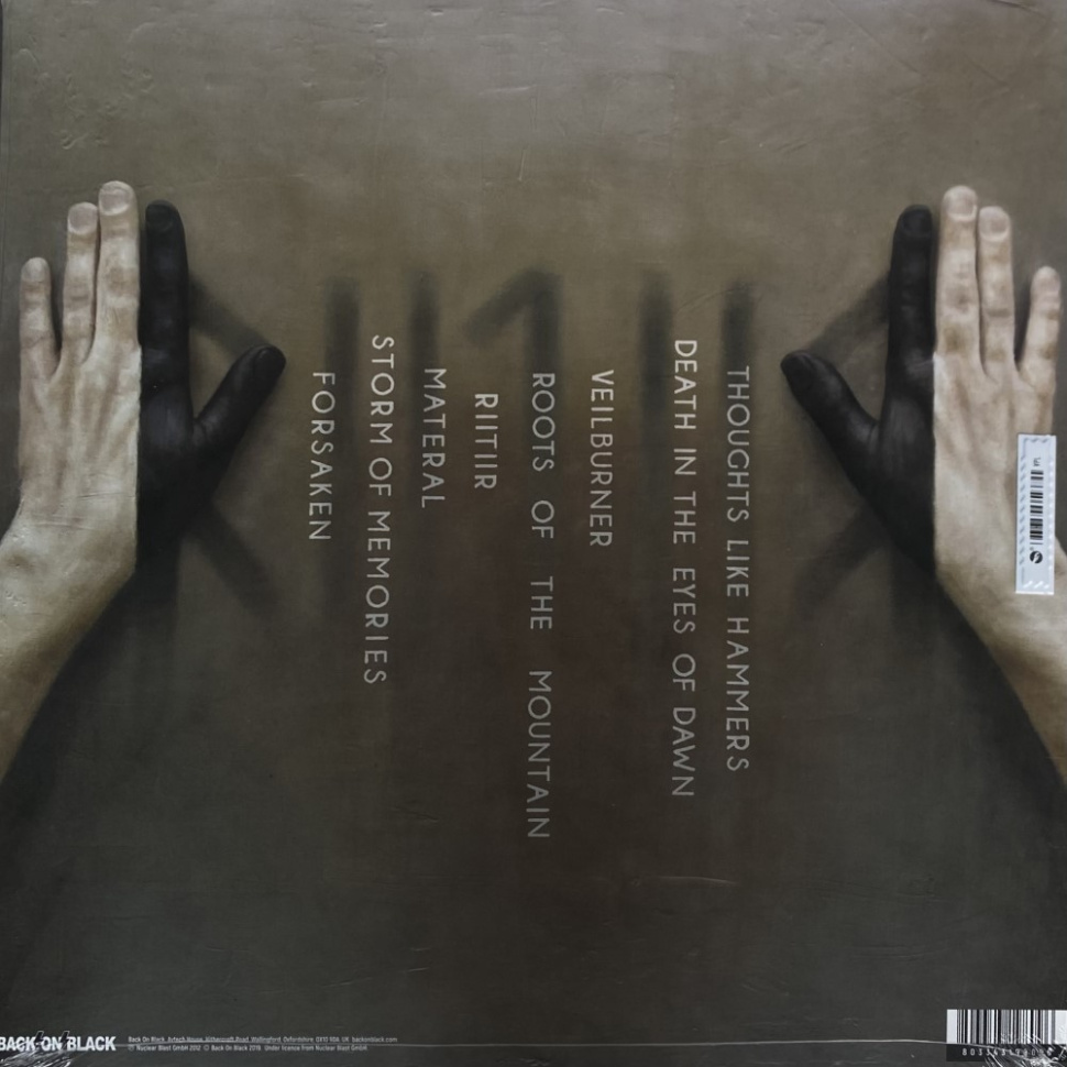 [8714] Enslaved - Riitiir (2LP | Clear With White And Grey Splatters)