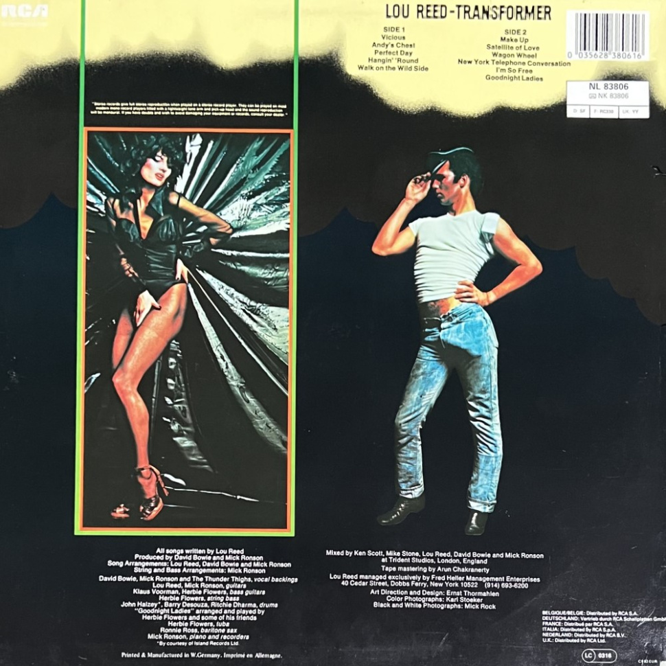 [34898] Lou Reed - Transformer (LP)