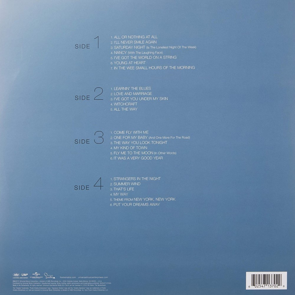 [40622] Frank Sinatra - Ultimate Sinatra (2LP)