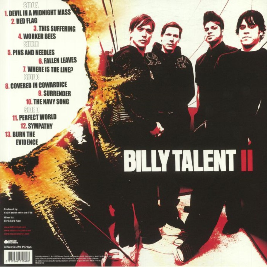 [53561] Billy Talent - Billy Talent II (2LP)