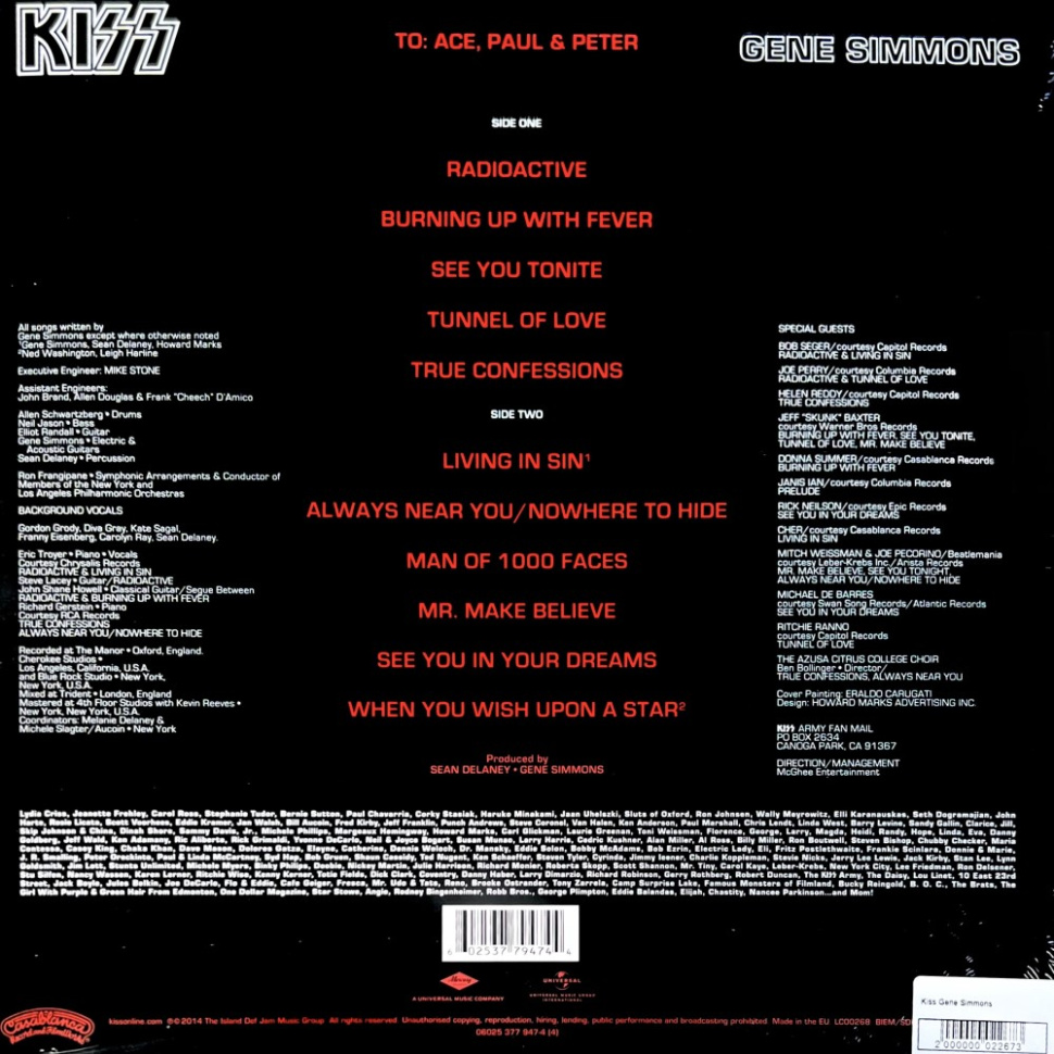 [22673] Kiss - Gene Simmons (LP)