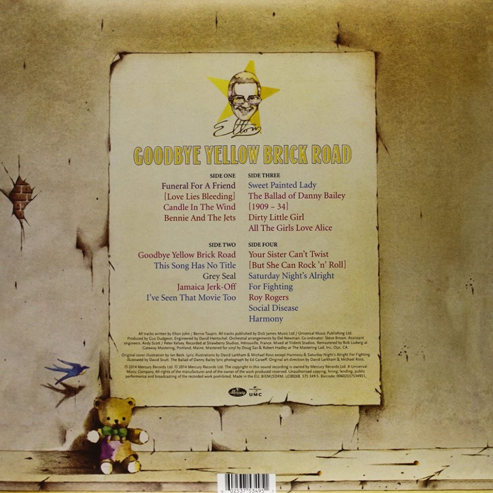 [45900] Elton John - Goodbye Yellow Brick Road (2LP)