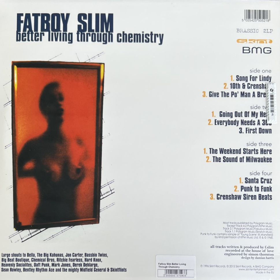 [70933] Fatboy Slim - Better Living Through Chemistry (LP)