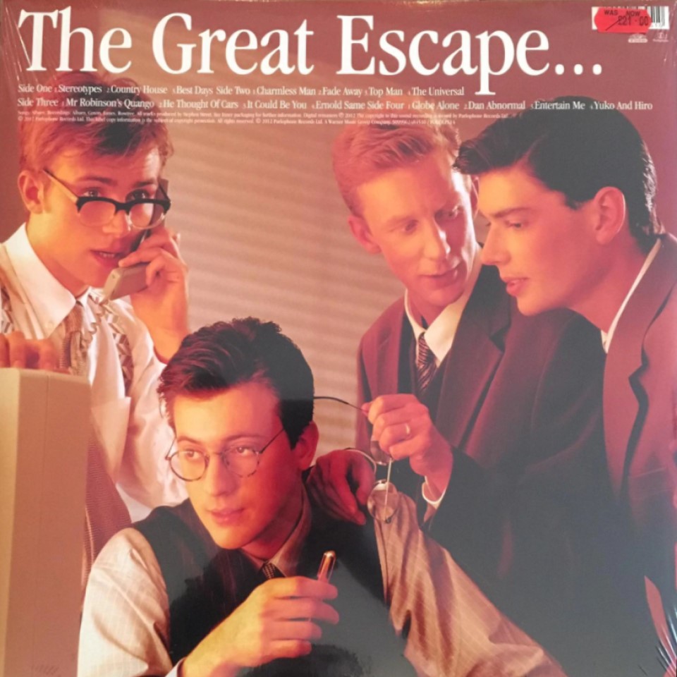 [6857] Blur - The Great Escape (2LP)