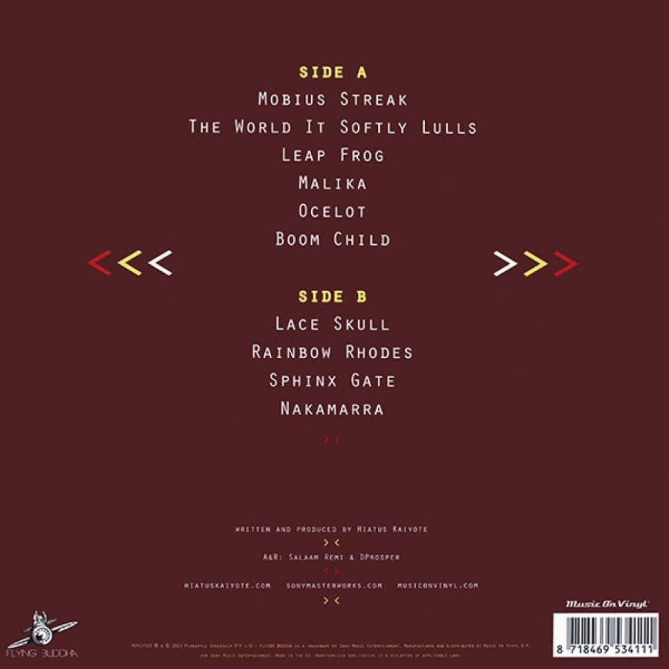 [27975] Hiatus Kaiyote - Tawk Tomahawk (LP)