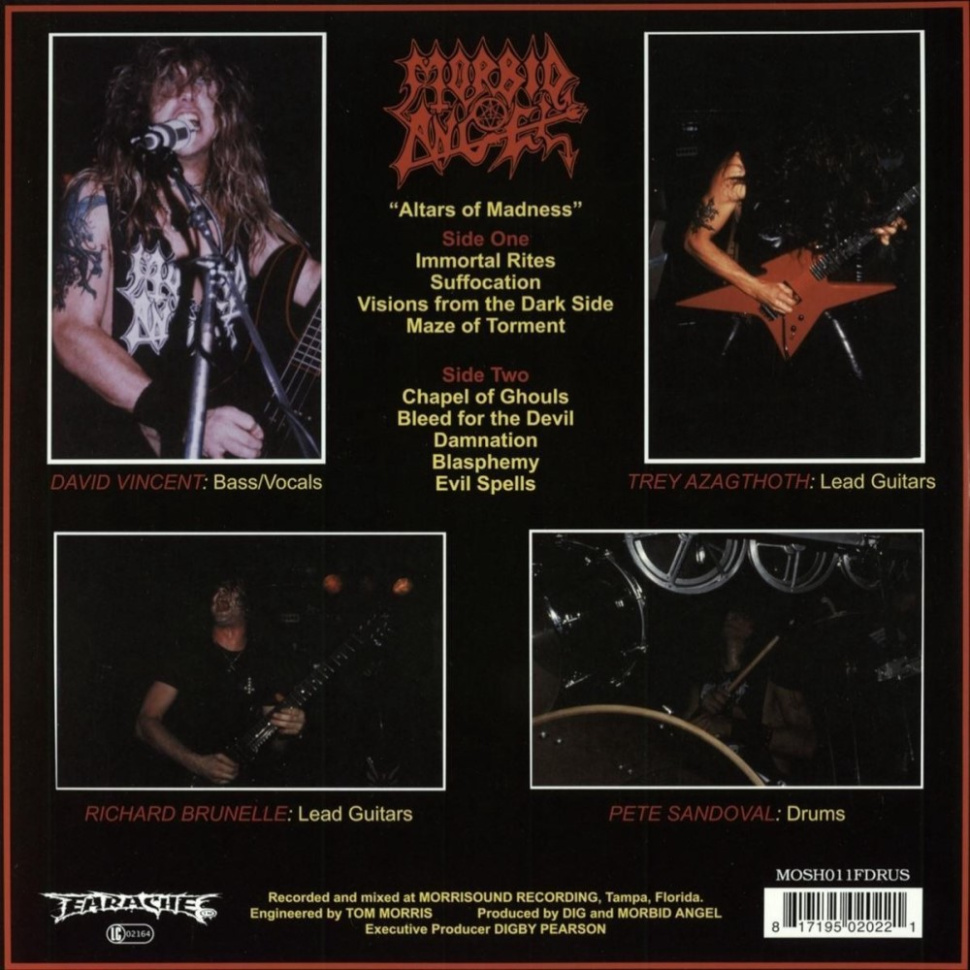 [23793] Morbid Angel - Altars Of Madness (LP)