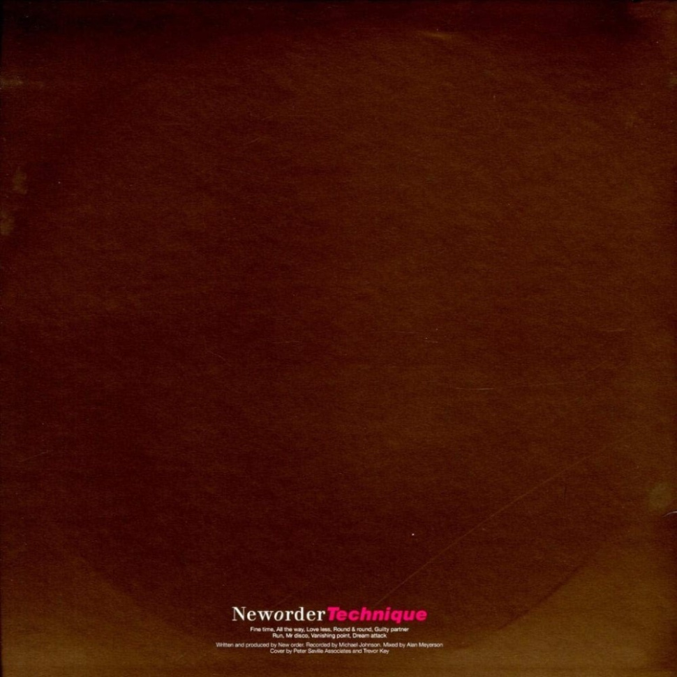[11516] New Order - Technique (LP)