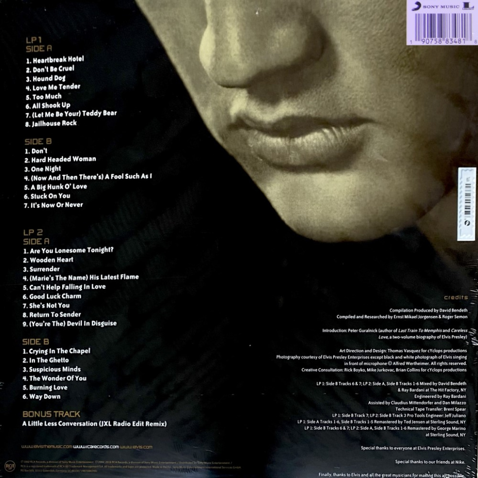 [29368] Elvis Presley - ELV1S 30 #1 Hits (2LP | Gold)