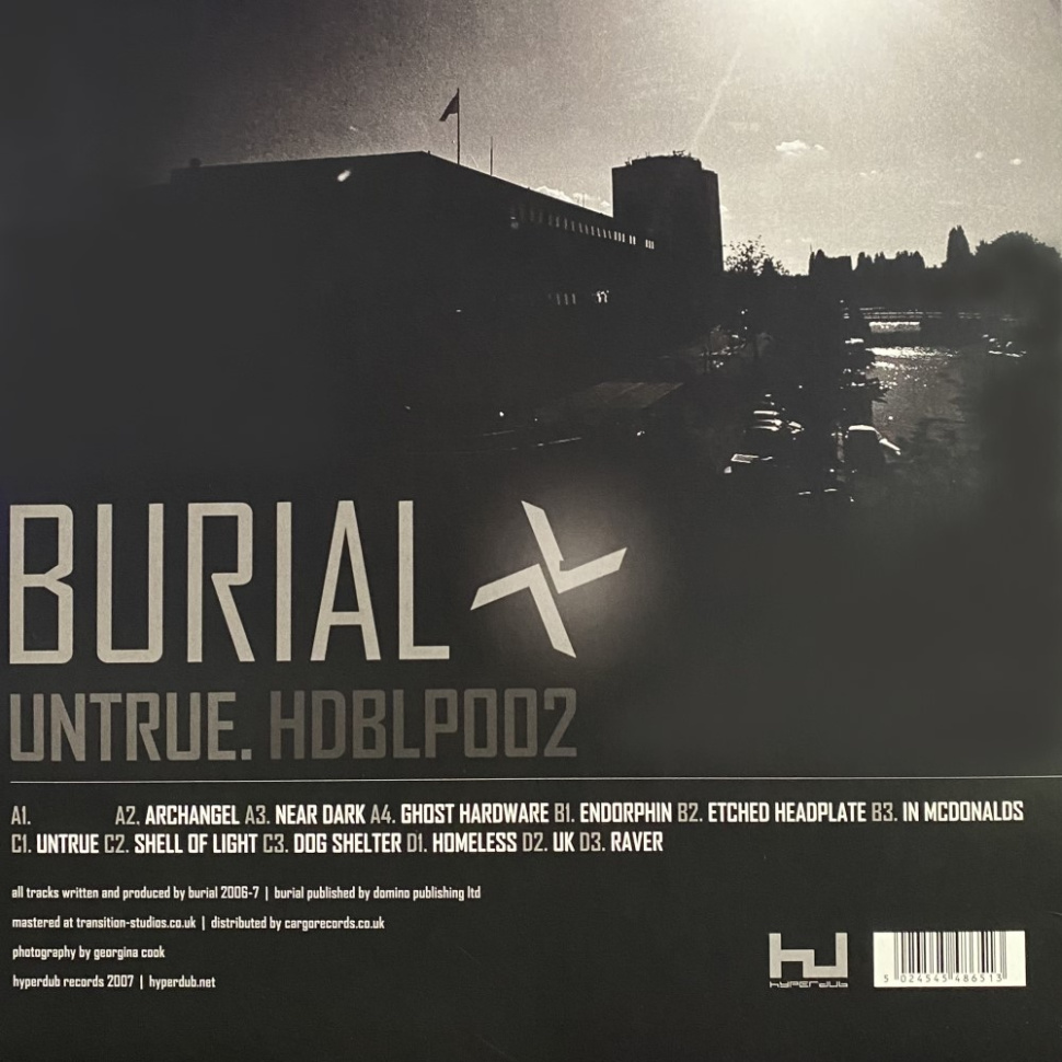 [633] Burial - Untrue (2 x 12")
