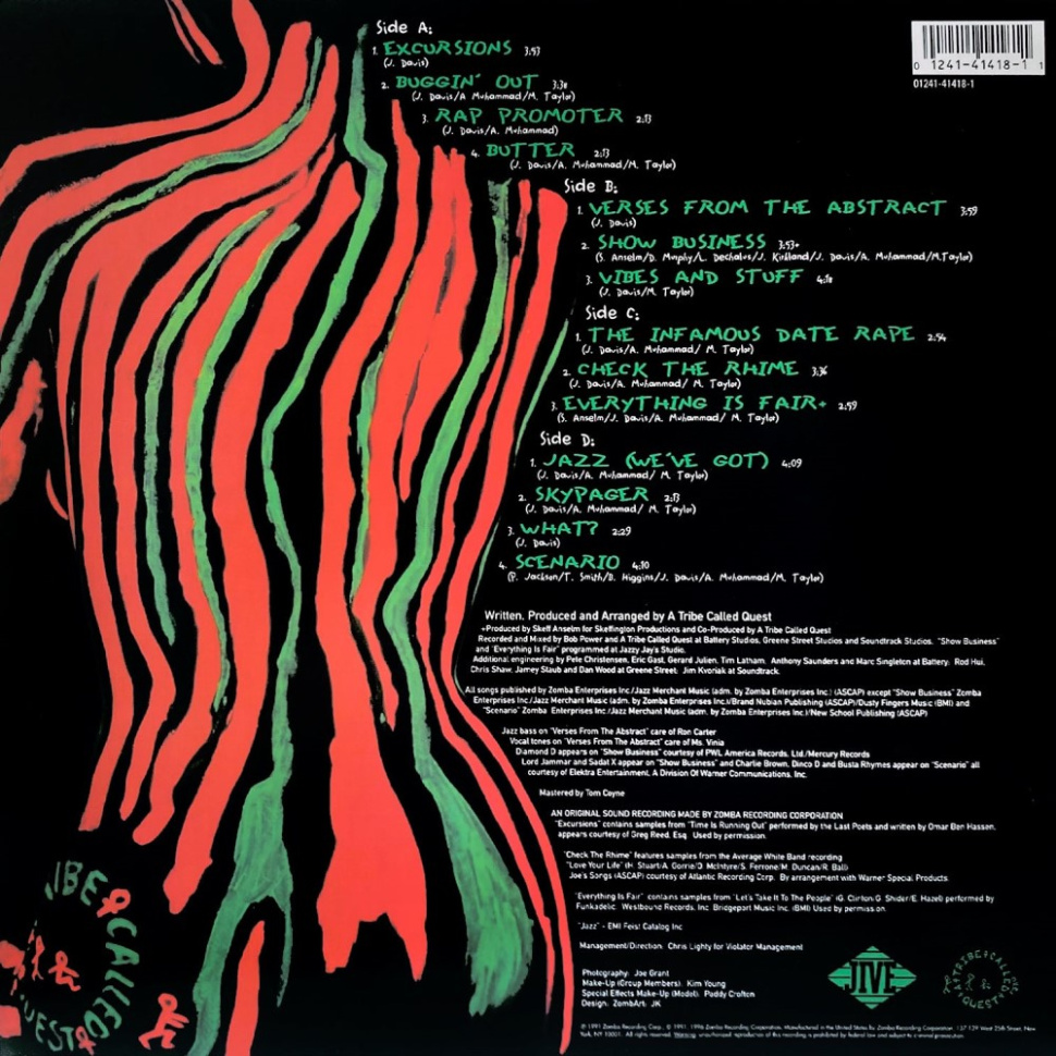[35673] A Tribe Called Quest - The Low End Theory (2LP)