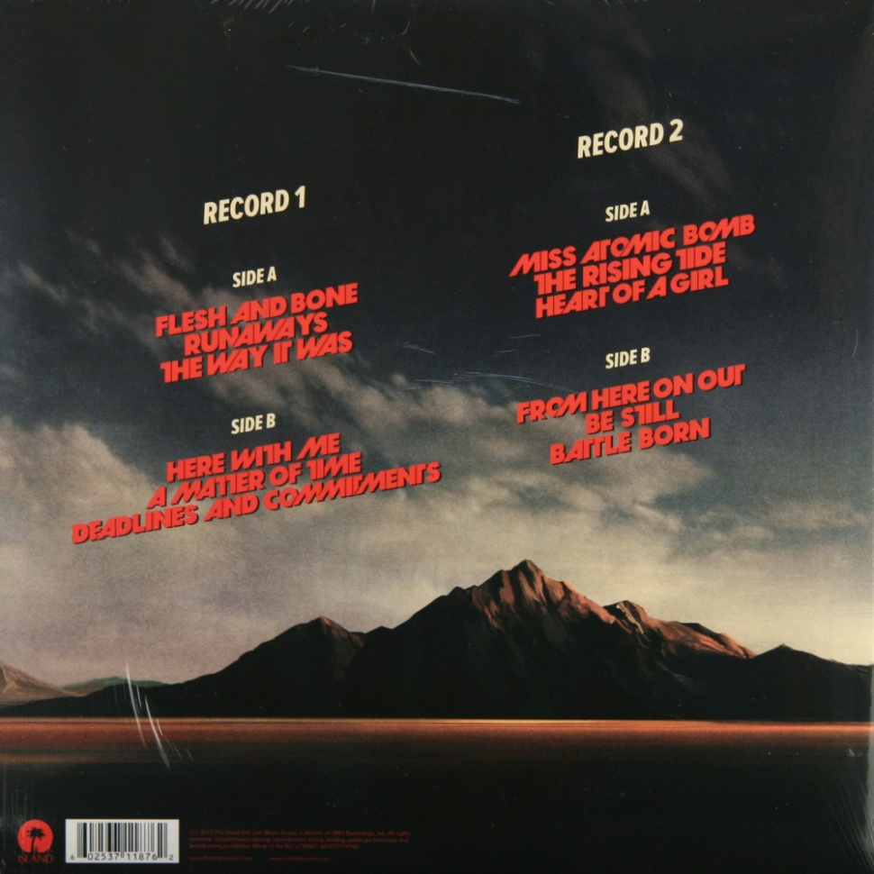 [2606] The Killers - Battle Born (2LP | Red)