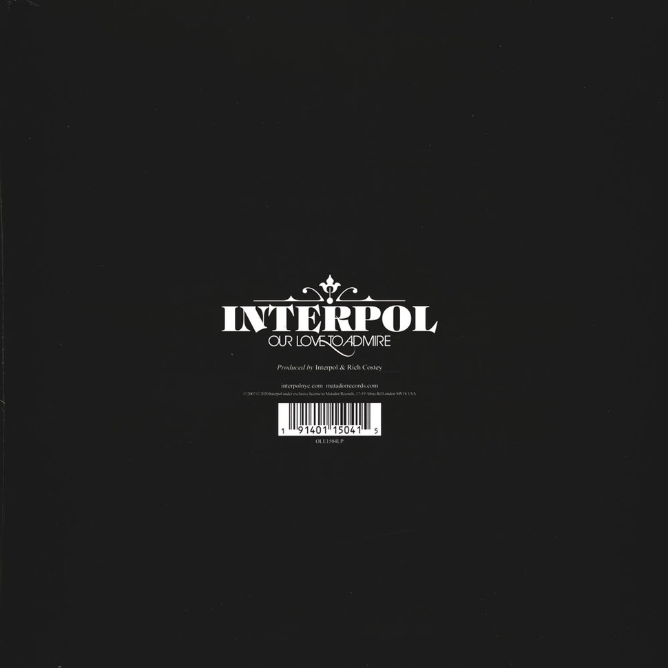 [9476] Interpol - Our Love To Admire (2LP)