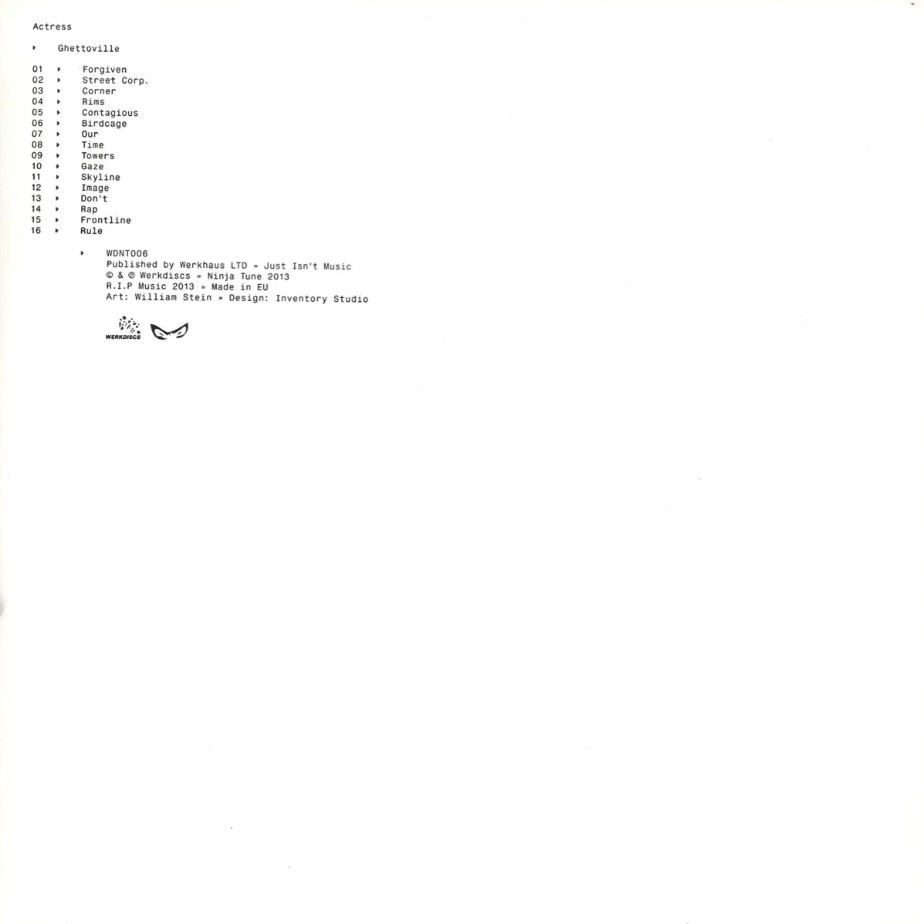 [66936] Actress - Ghettoville (3LP)