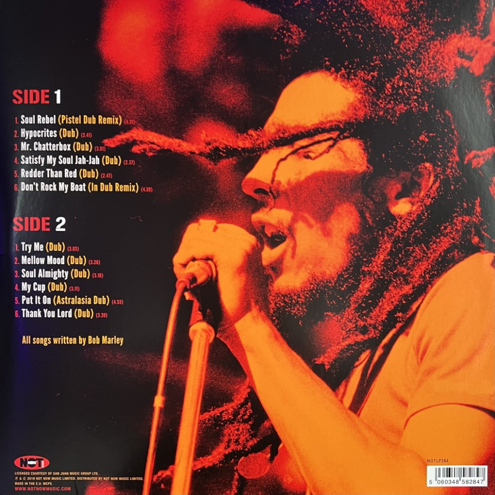 [28200] Bob Marley & The Wailers - In Dub (LP | Transparent Green)