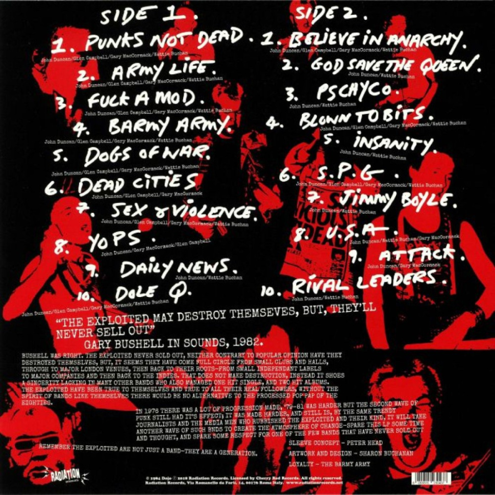 [1845] The Exploited - Totally Exploited (LP)