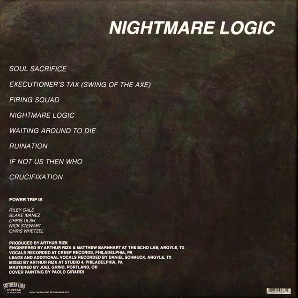 [68138] Power Trip - Nightmare Logic (LP | Mint Green)