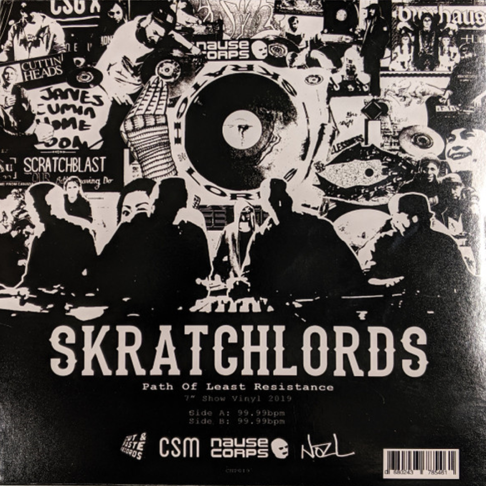 [39923] The Skratchlords - Path Of Least Resistance (7") (7" | Deep Red)