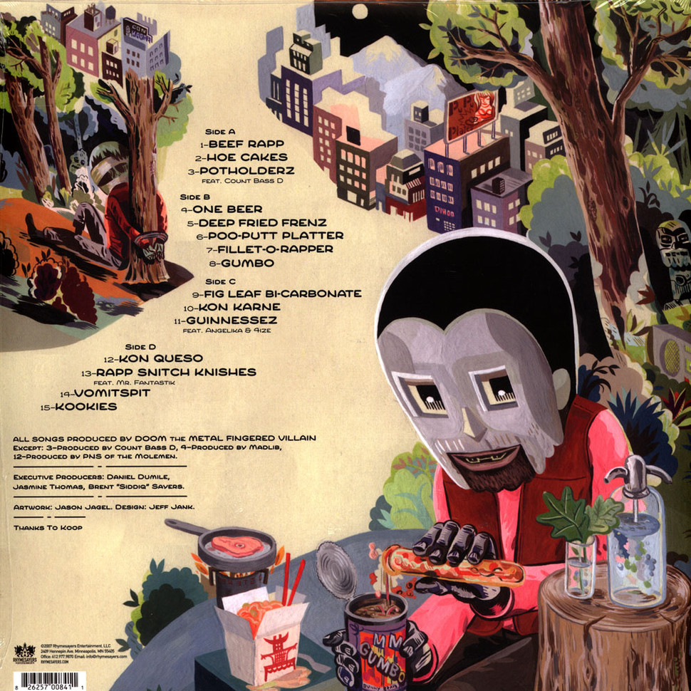 [68121] MF Doom - MM..Food (2LP | Green & Pink)