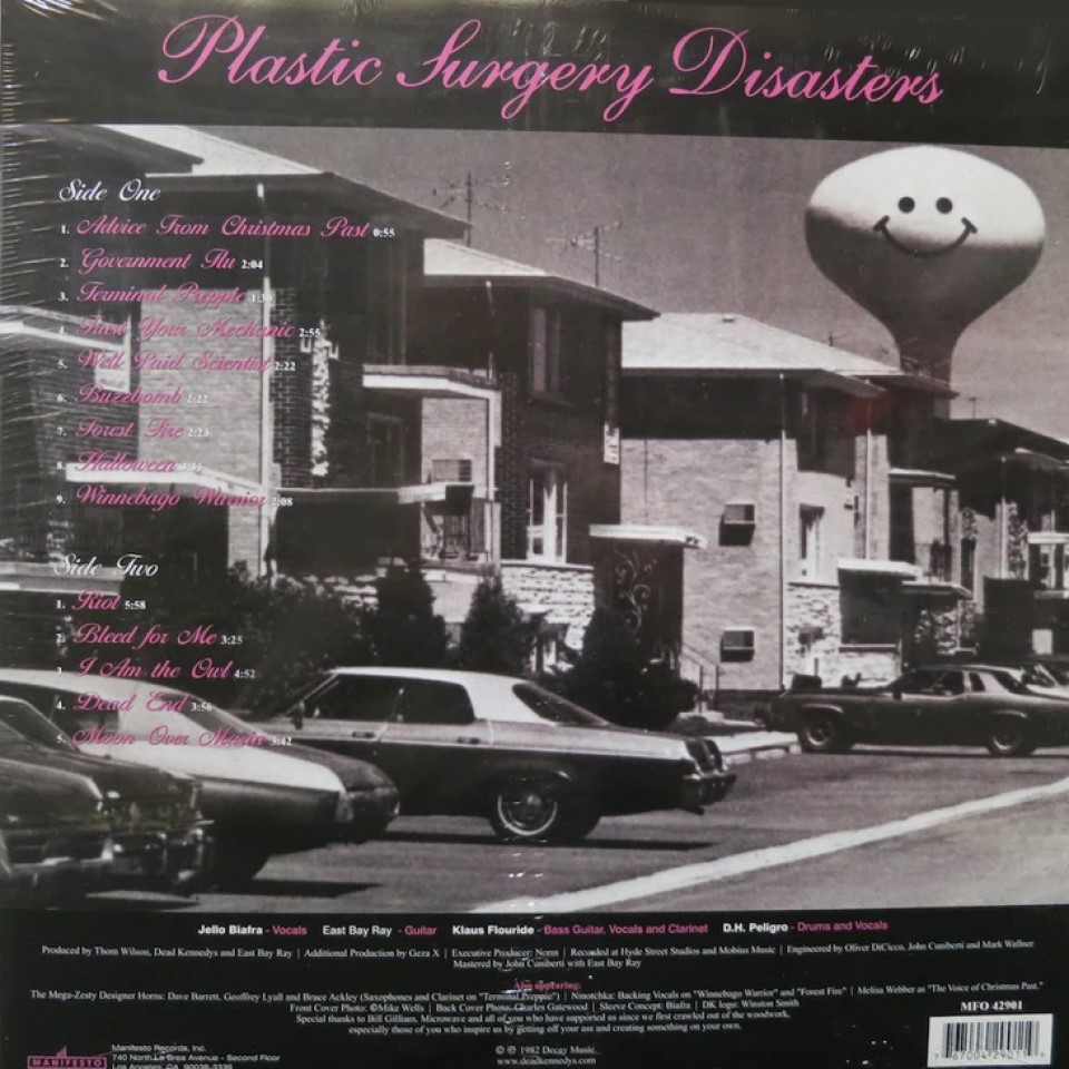 [38919] Dead Kennedys - Plastic Surgery Disasters (LP)