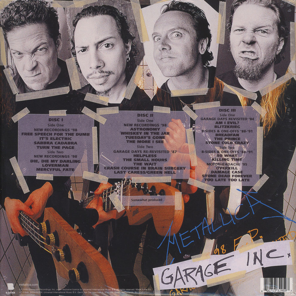 [68213] Metallica - Garage Inc. (3LP)