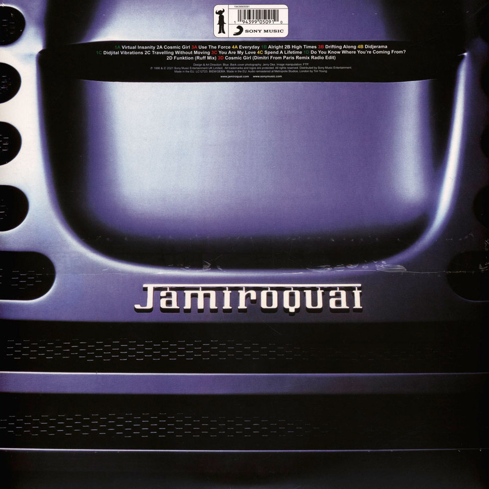 [9810] Jamiroquai - Travelling Without Moving (2LP)