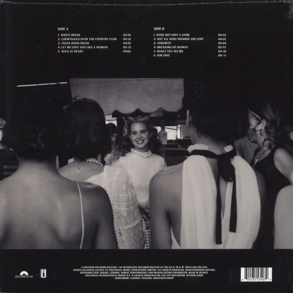 [41254] Lana Del Rey - Chemtrails Over The Country Club (LP | Red)