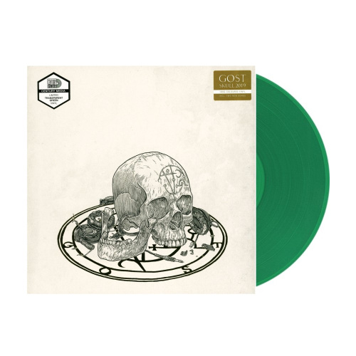 [53912] Gost - Skull (12" | Green Transparent)