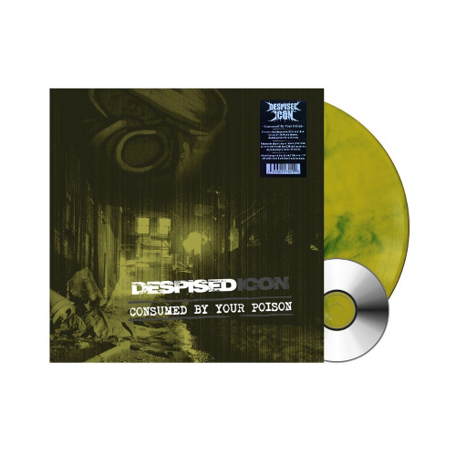[58788] Despised Icon - Consumed By Your Poison (LP + CD | Yellow Transparent Blue Marbled)