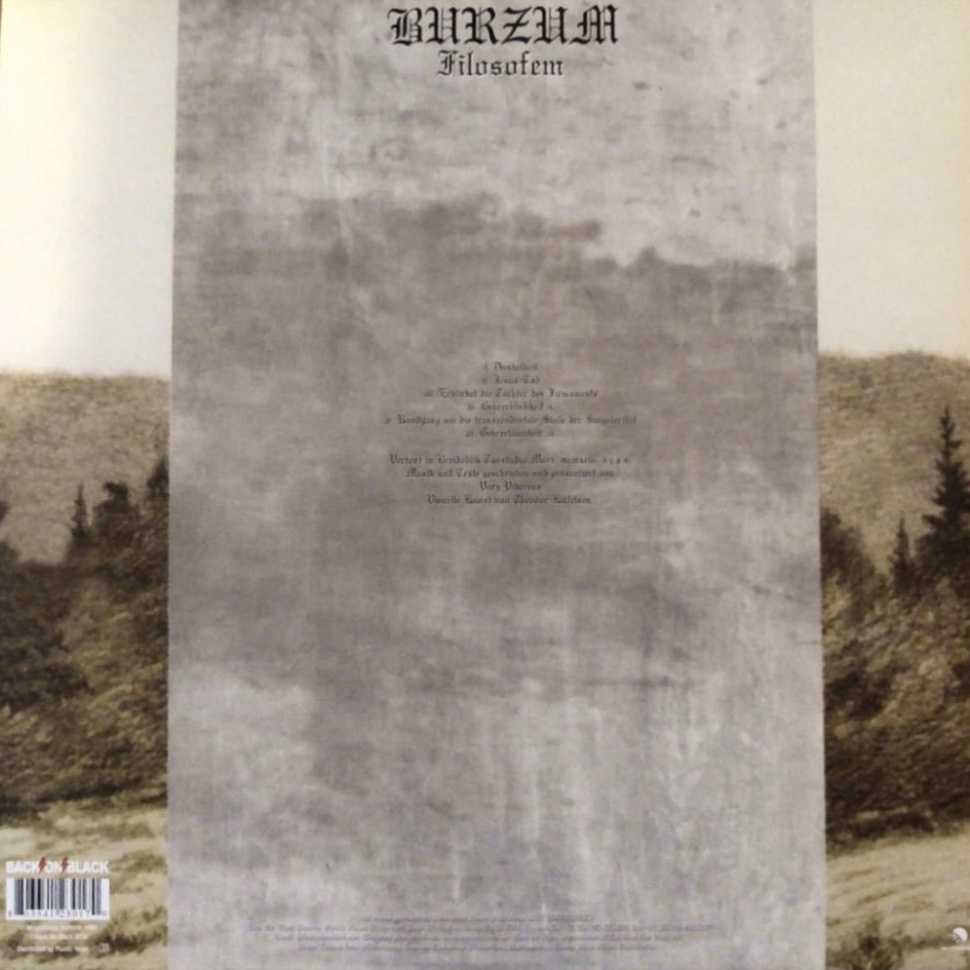 [45672] Burzum - Filosofem (2LP)