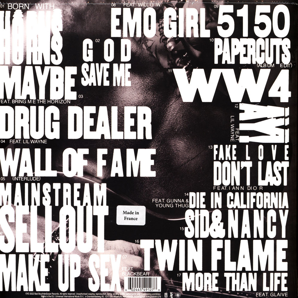 [70063] Machine Gun Kelly - Mainstream Sellout (LP | Opaque Grey)
