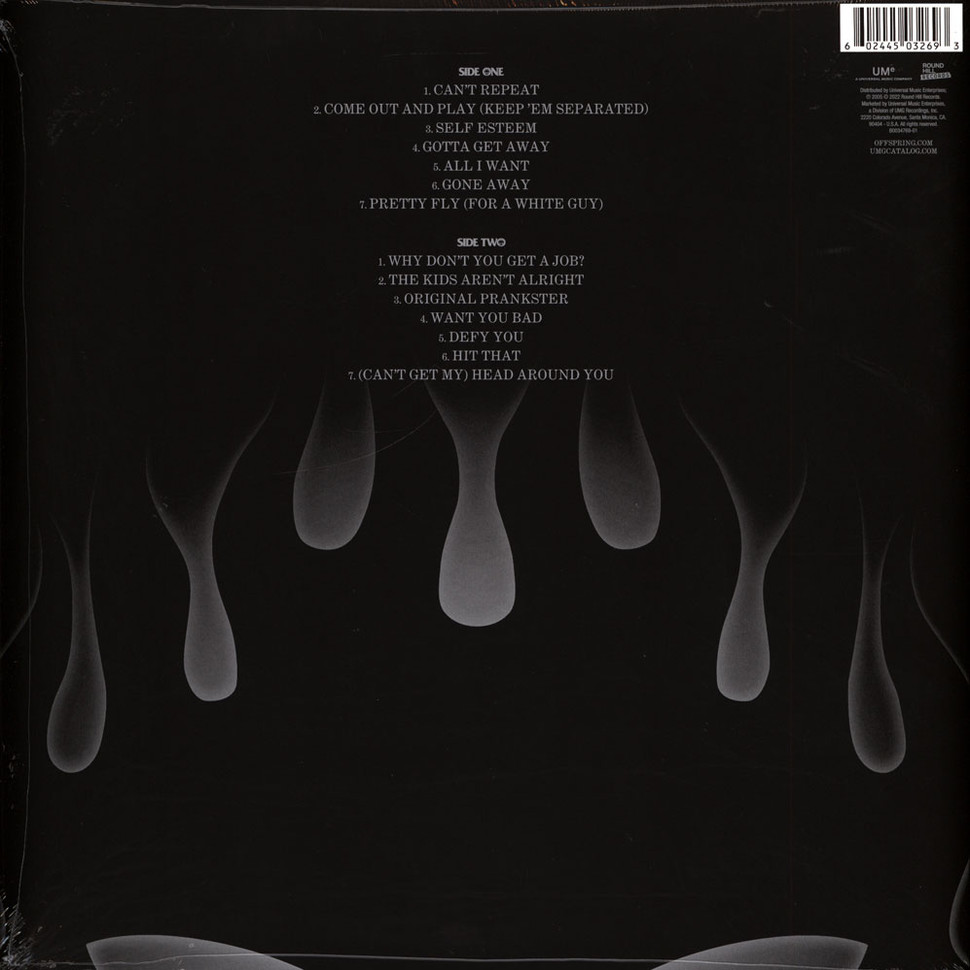 [61412] The Offspring - Greatest Hits (LP | Translucent Blue)
