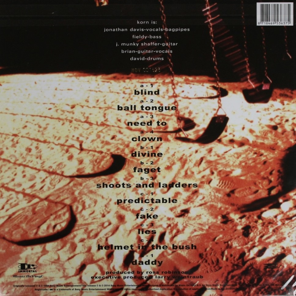 [10359] Korn - Korn (2LP)