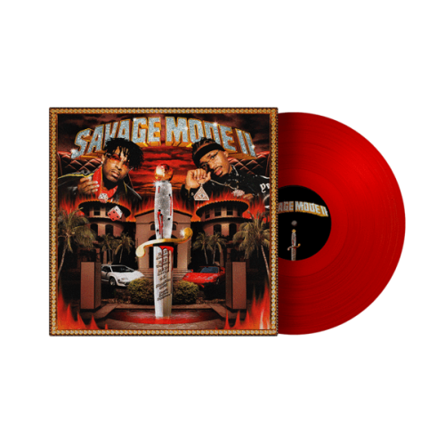 [39015] 21 Savage - Savage Mode II (LP | Red Translucent)